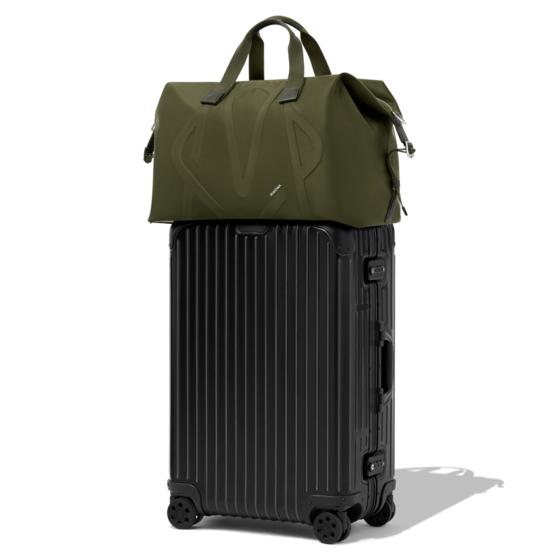 Bolsa Duffle Rimowa Signature - Nylon Kaki Verde | OvJPxghn3fr