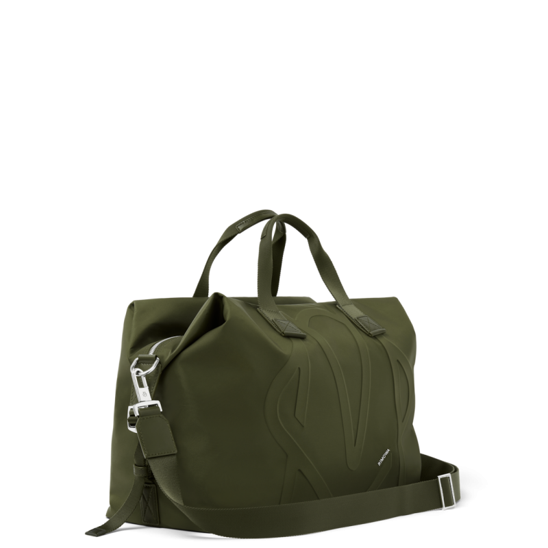 Bolsa Duffle Rimowa Signature - Nylon Kaki Verde | OvJPxghn3fr